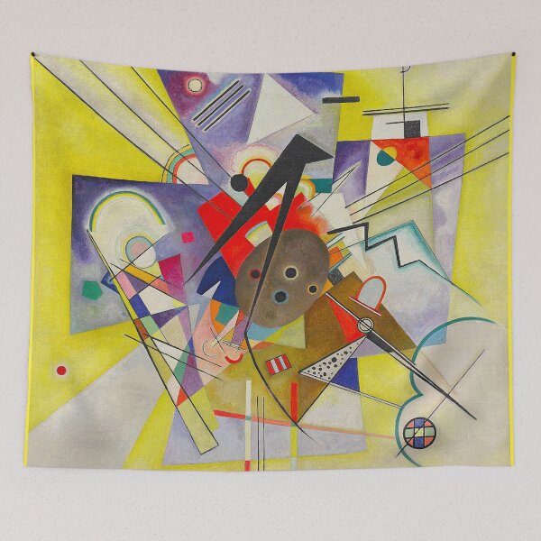 Item preview, HD. Acompañamiento amarillo (1924), de Wassily Kandinsky designed and sold by MINDTHECHERRY.