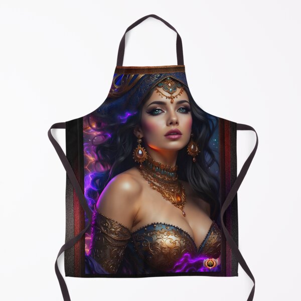 Item preview, Portrait Of Unariya The Star Queen Beautiful AI Concept Art by Xzendor7 designed and sold by Xzendor7 Digital Art Creations.