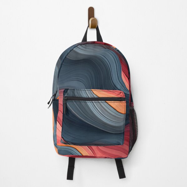 Item preview, Sanguine Currents Wave Art designed and sold by VectorPlace.