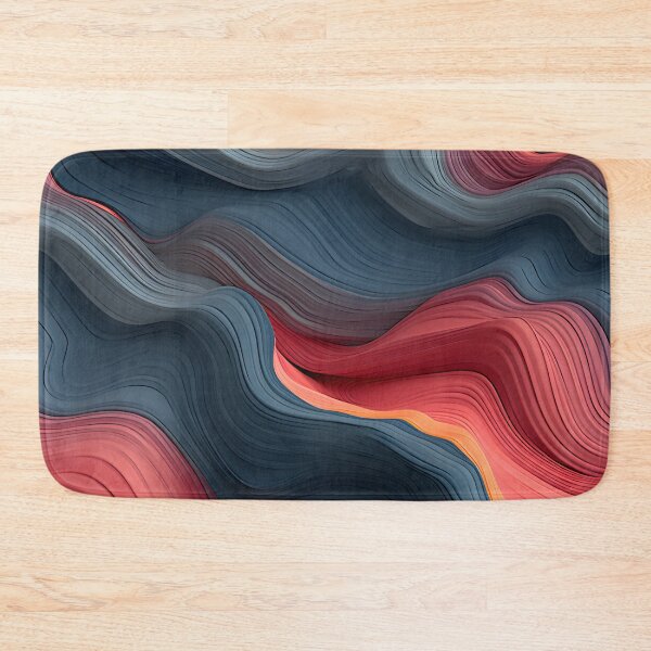 Item preview, Sanguine Currents Wave Art designed and sold by VectorPlace.