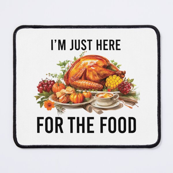 Item preview, im just here for the food designed and sold by TshirtTalkYou.