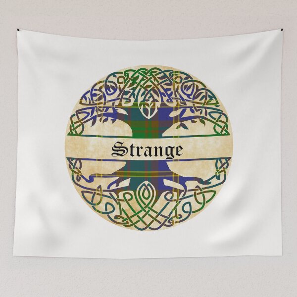 Item preview, StrangeTree of Life Clan Scottish Surname tartan designed and sold by BagTown Clans.