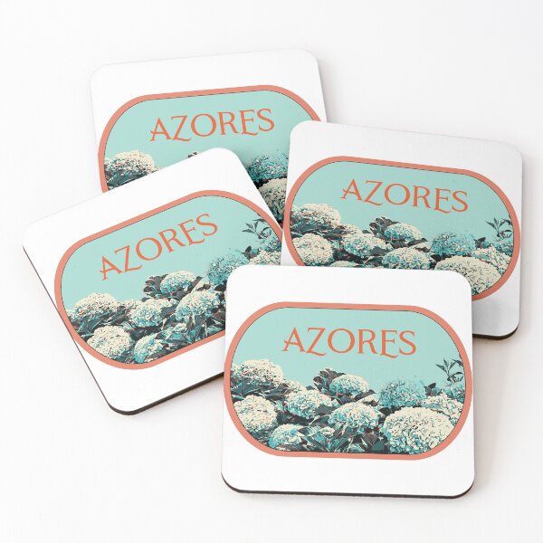 Item preview, Azorean Bloom: Hydrangeas Illustration from Portugal designed and sold by Lemomo-artworks.