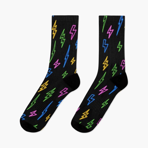 Item preview, Colorful Neon Lightning Pattern  designed and sold by idovedesign.