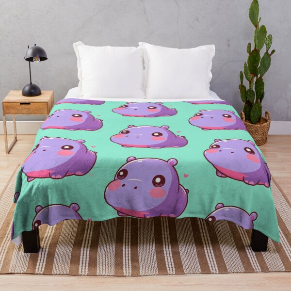 Item preview, Adorable Cute Baby Hippo designed and sold by DigiDreamyArt.