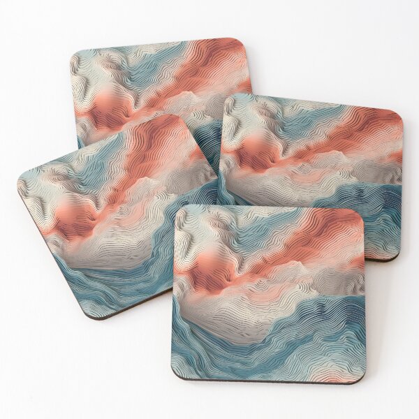 Item preview, Sunset Waves on Tranquil Shores designed and sold by VectorPlace.