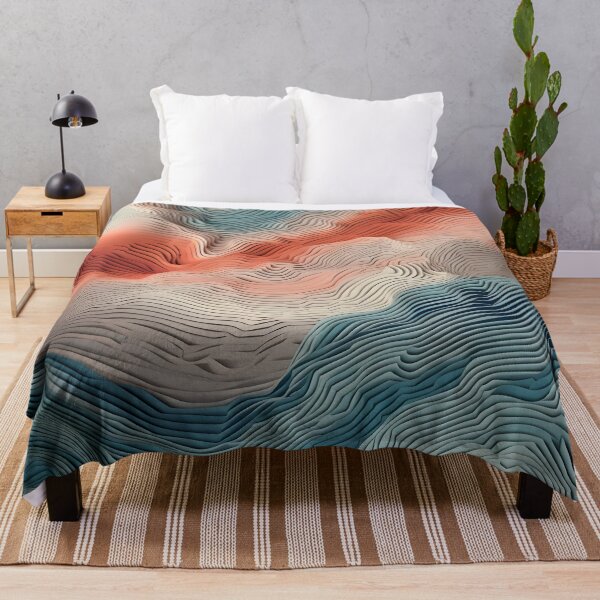 Item preview, Sunset Waves on Tranquil Shores designed and sold by VectorPlace.