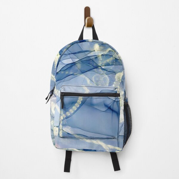 Item preview, Navy Blue Marble Art designed and sold by RetailKing.