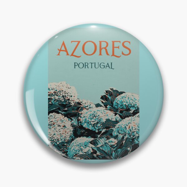 Item preview, Azorean Bloom: Hydrangeas Illustration from Portugal designed and sold by Lemomo-artworks.