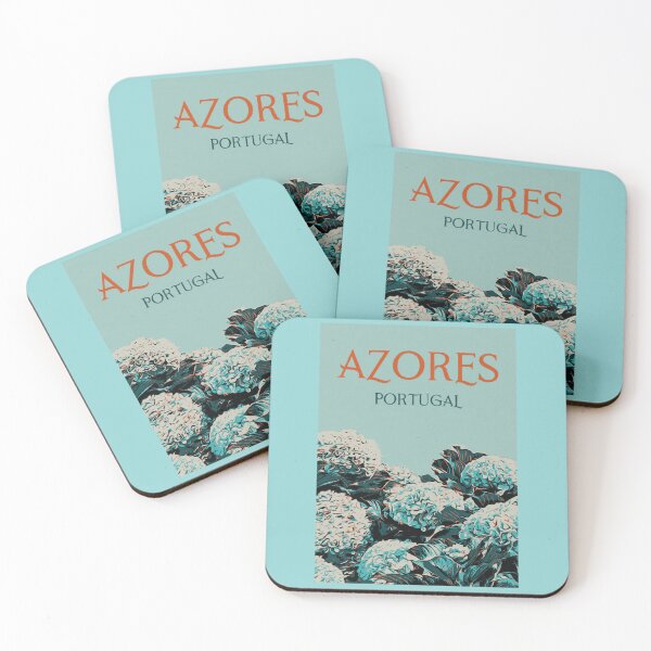 Item preview, Azorean Bloom: Hydrangeas Illustration from Portugal designed and sold by Lemomo-artworks.