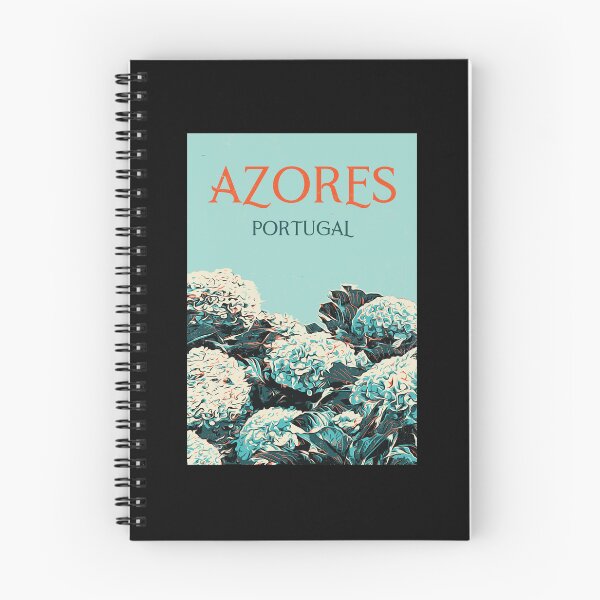 Item preview, Azorean Bloom: Hydrangeas Illustration from Portugal designed and sold by Lemomo-artworks.