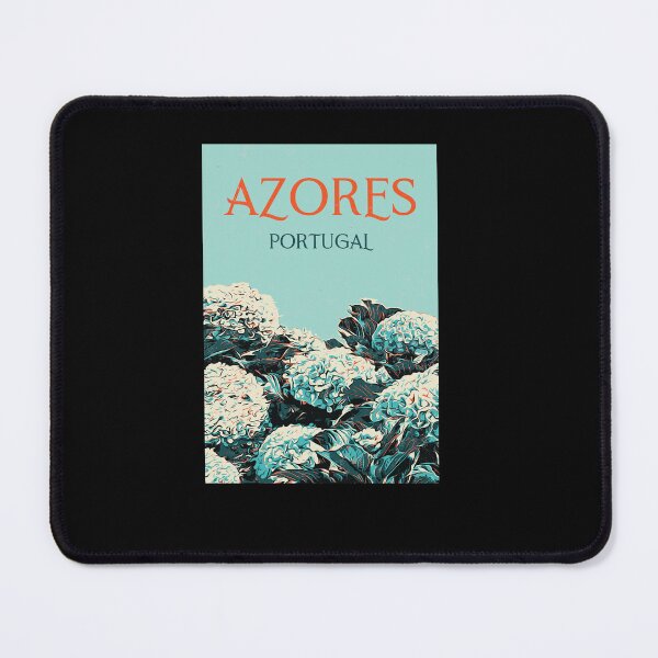 Item preview, Azorean Bloom: Hydrangeas Illustration from Portugal designed and sold by Lemomo-artworks.