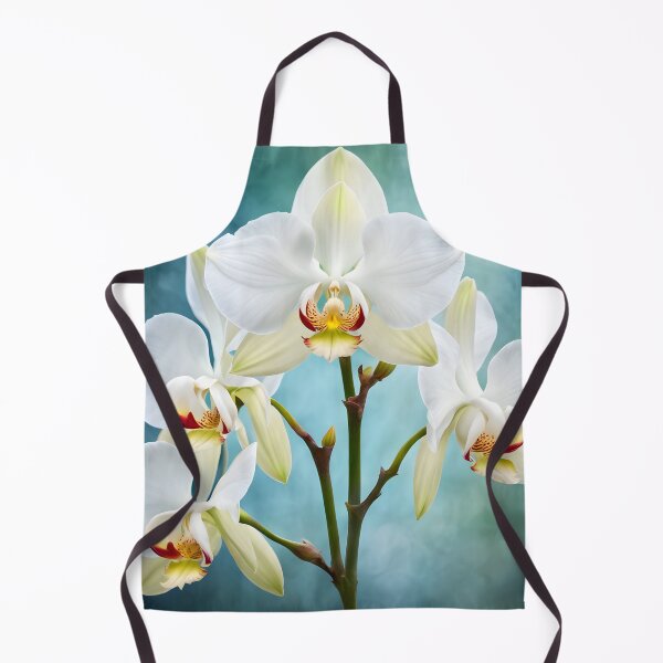 Item preview, Colorful picture of White Orchid flowers designed and sold by Petalandfur.