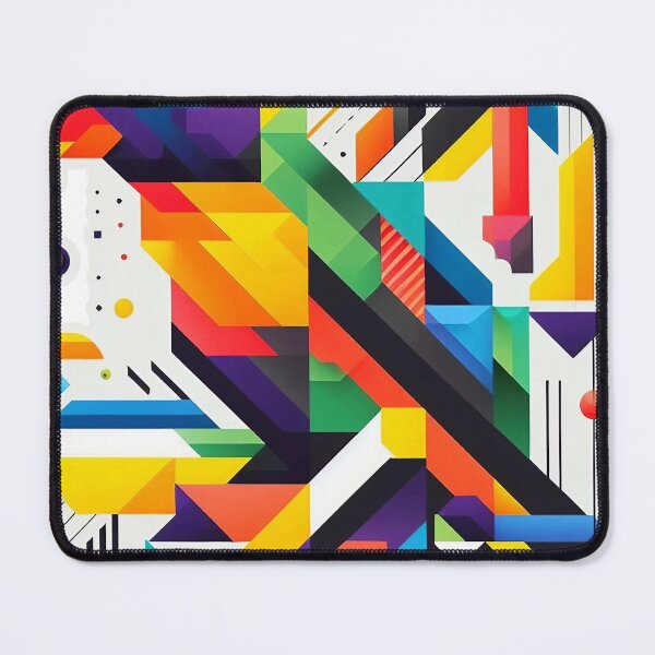 Item preview, Abstract Lorikeet Geometric Shapes  – Australian Wildllife inspired Design designed and sold by wildstraya.