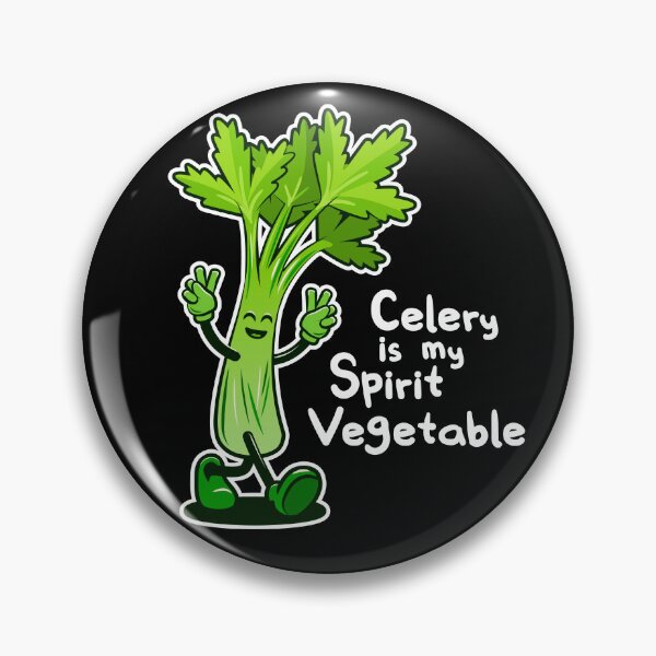 Item preview, Celery Is My Spirit Vegetable - Funny Celery Lovers Gift designed and sold by propellerhead.