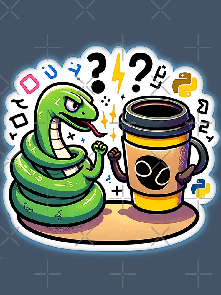 Thumbnail 7 of 7, Oversized T-Shirt, CodeDuel: Python & Java designed and sold by pixeldigger.