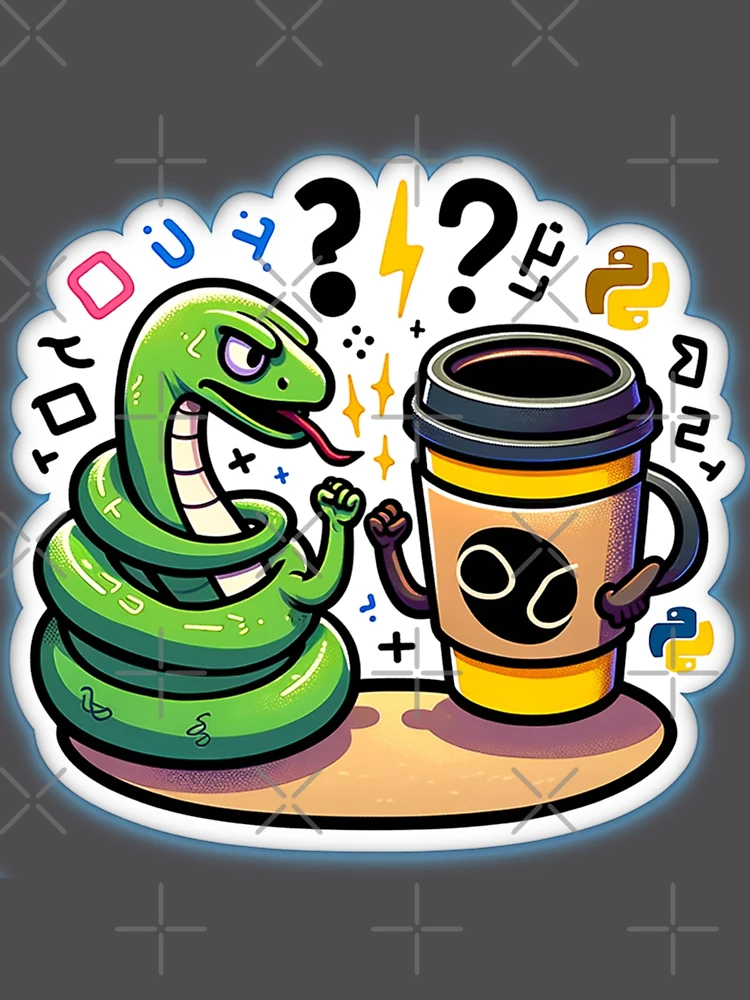 Imagen 6 de 6, Sudadera oversize prémium con la obra CodeDuel: Python y Java, diseñada y vendida por pixeldigger.