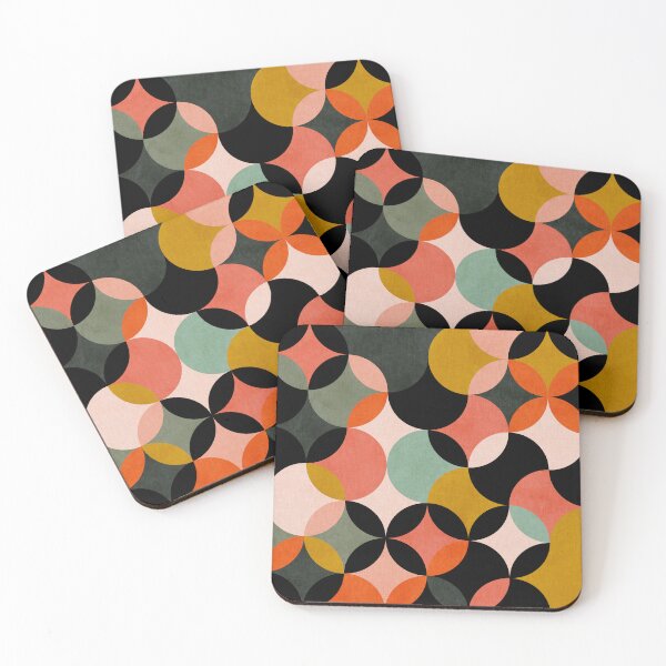 Item preview, mid mod circles abstract designed and sold by Ana-Rut-Bre.