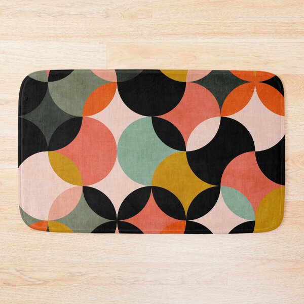 Item preview, mid mod circles abstract designed and sold by Ana-Rut-Bre.