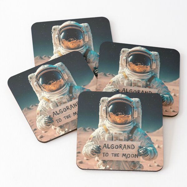 Item preview, Algorand To The Moon : Astronaut designed and sold by AI-Work.