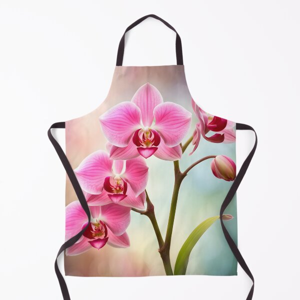 Item preview, Colorful picture of Pink Orchid flowers designed and sold by Petalandfur.