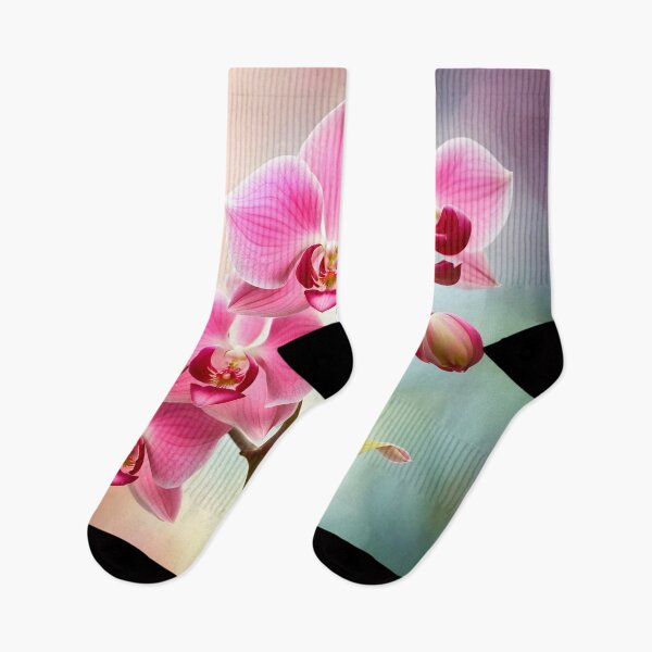 Item preview, Colorful picture of Pink Orchid flowers designed and sold by Petalandfur.