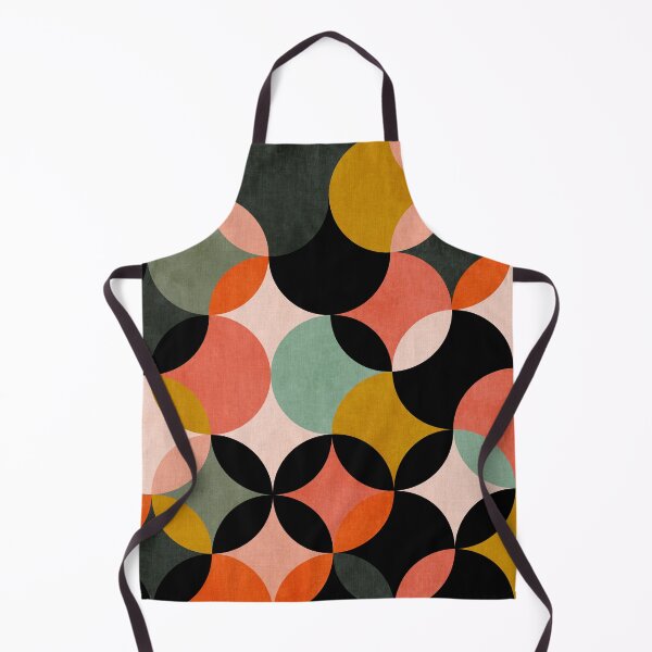 Item preview, mid mod circles abstract designed and sold by Ana-Rut-Bre.