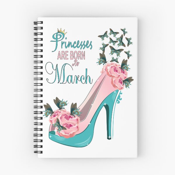 Item preview, Princesses Are Born In March designed and sold by Ayesha Saleem.