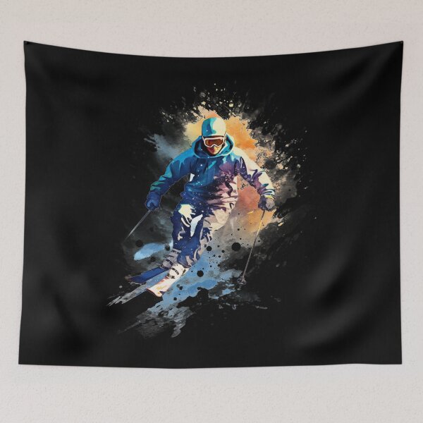 Item preview, Ski Downhill Extreme Adventure Sports designed and sold by AnnaMDesign.