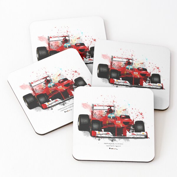 Item preview, Fernando Alonso - F2012 Arty splatter designed and sold by JageOwen.