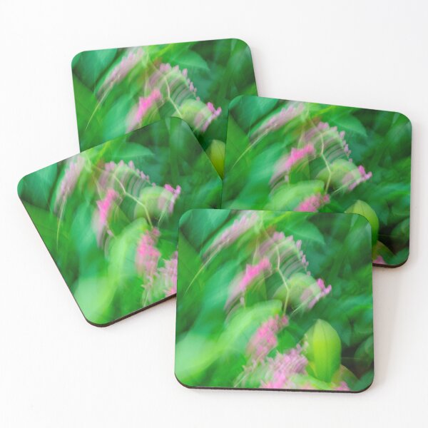 Item preview, Pink Coral Vine flower in abstract form designed and sold by sinseeho.