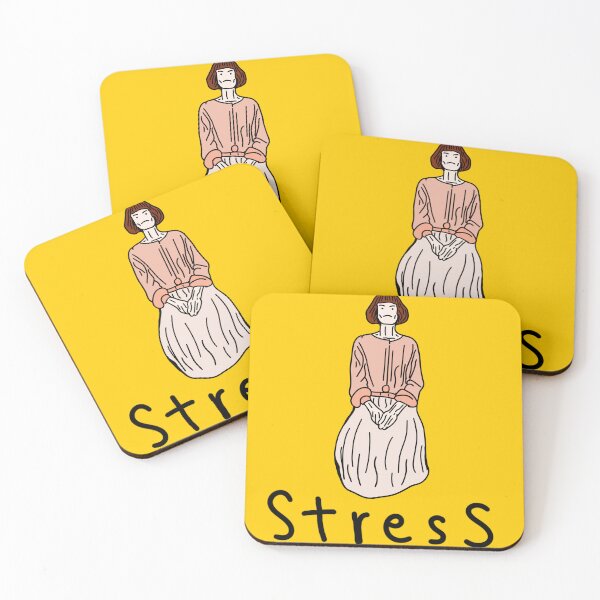 Item preview, Stress Girl designed and sold by CaffeineDose.