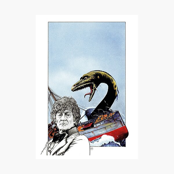 Item preview, The 3rd Doctor and the Carnival Monsters designed and sold by House of Achilleos.