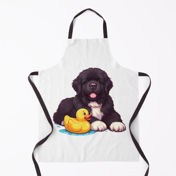 Item preview, Newfoundland with a rubber duck designed and sold by ShounenGifts.