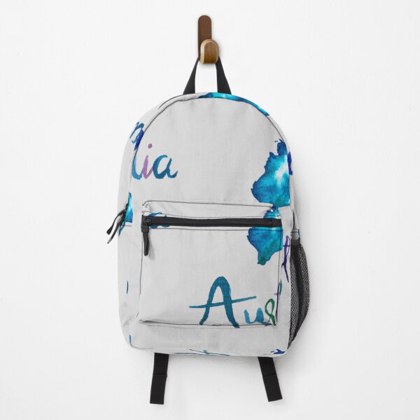 Item preview, Blue Australia watercolour designed and sold by Artbylees.