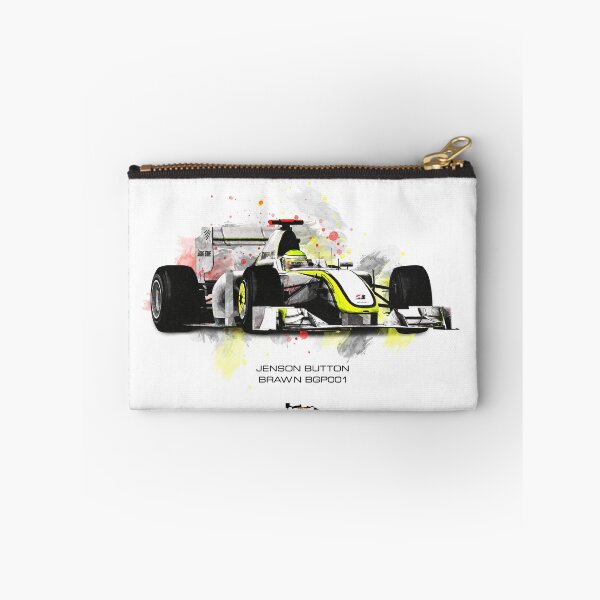 Item preview, Jenson Button - Brawn BGP001 - 2009 Arty splatter designed and sold by JageOwen.