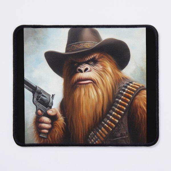 Item preview, Bigfoot Gunslinger designed and sold by CrankyOldDude.