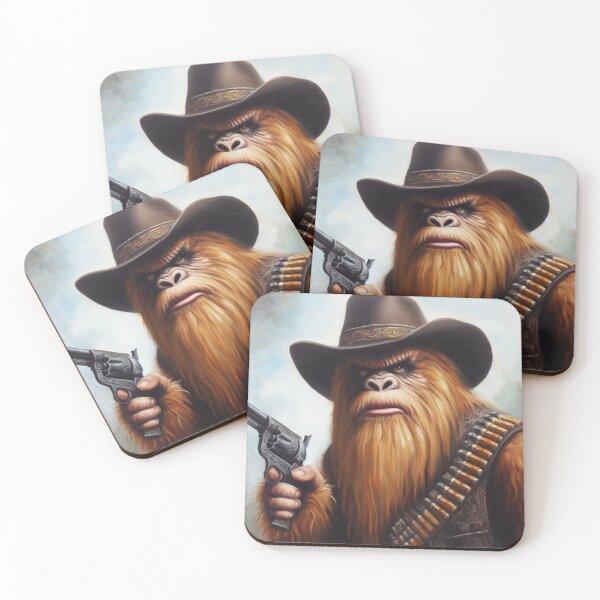 Item preview, Bigfoot Gunslinger designed and sold by CrankyOldDude.