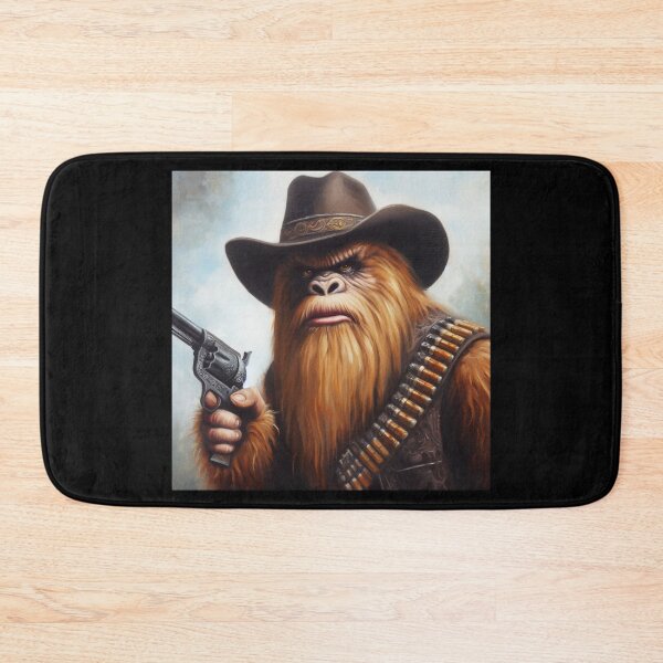Item preview, Bigfoot Gunslinger designed and sold by CrankyOldDude.