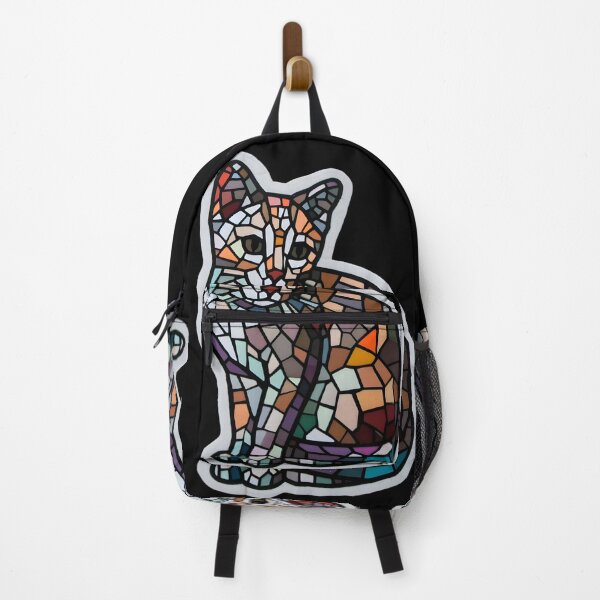Item preview, Mosaic of a streetcat designed and sold by AI-Only Creations.