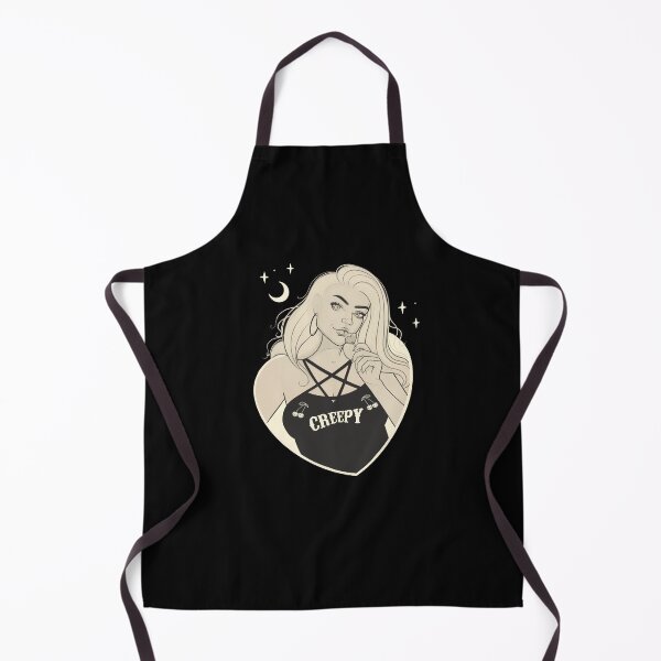 Item preview, Creepy Pentagram Shirt Girl // Pinup Girl with Pentagram designed and sold by Wendy-Stephens.