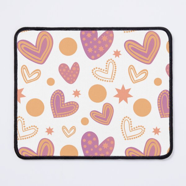 Item preview, Dreamy heart pattern design for girl's room decor_transparent designed and sold by InchDesign-shop.