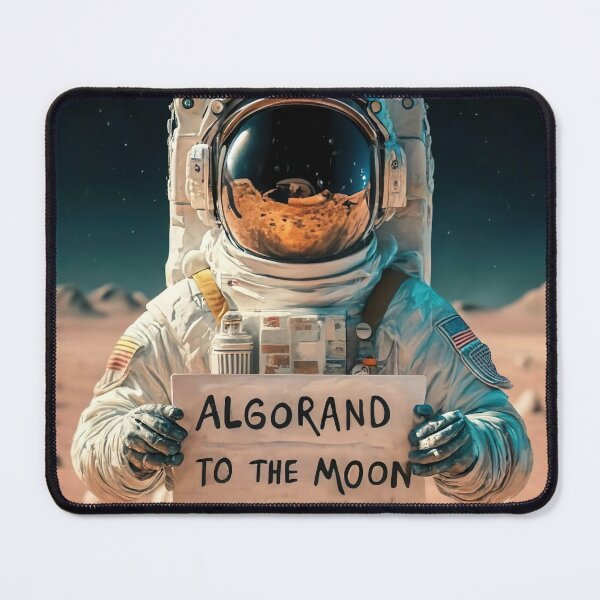 Item preview, Algorand To The Moon : Astronaut designed and sold by AI-Work.