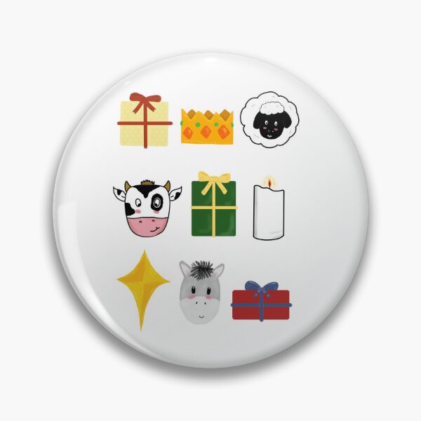 Item preview, Christmas Nativity  icons designed and sold by Charlotsart .