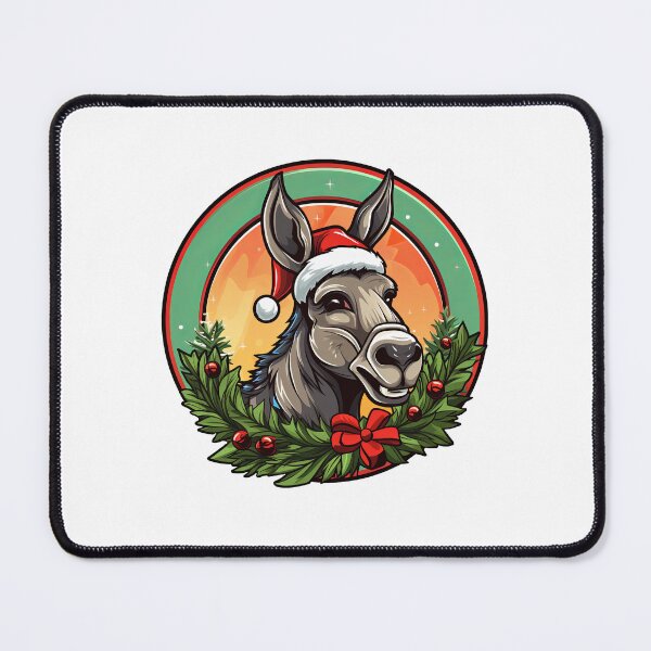 Artikelvorschau, Esel Weihnachten entworfen und verkauft von Soulskier.