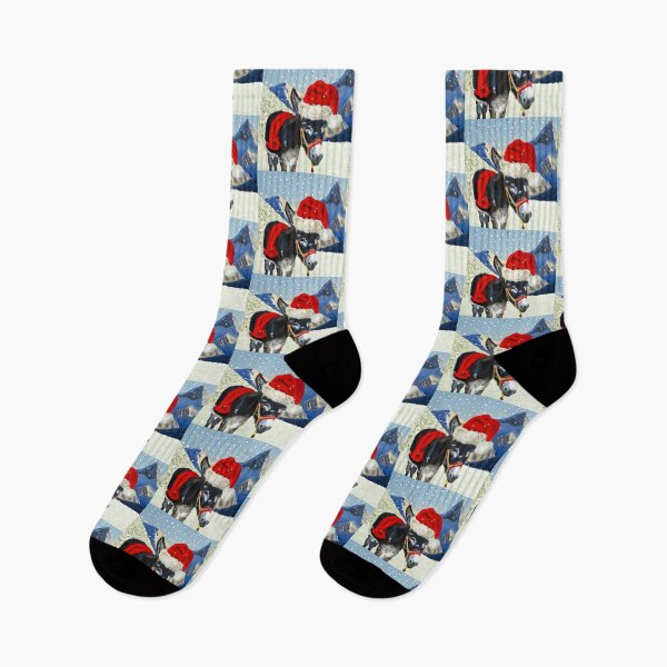 Item preview, Xmas Donkey near Mountain designed and sold by unbleepable.