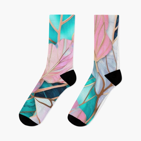 Item preview, Beautiful 3D Holographic Abstract Botanical Floral Faux Marble Pattern designed and sold by Butler in the Home.
