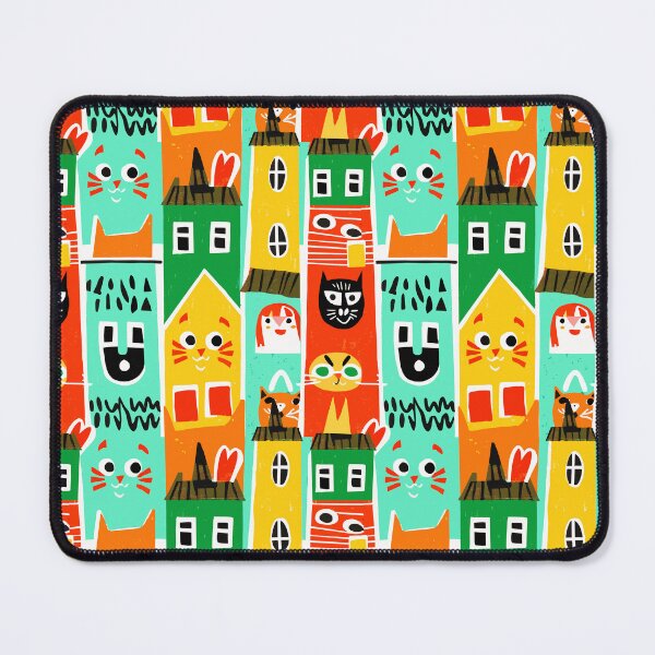 Item preview, Cute street cats pattern. designed and sold by Leberks.