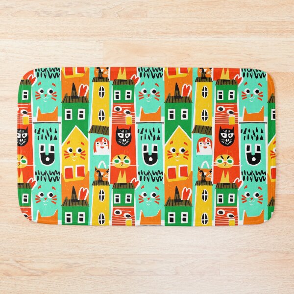 Item preview, Cute street cats pattern. designed and sold by Leberks.