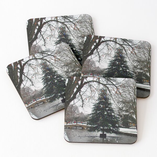 Item preview, Bourton on the Water Christmas Tree Cotswolds designed and sold by AndyEvansPhotos.
